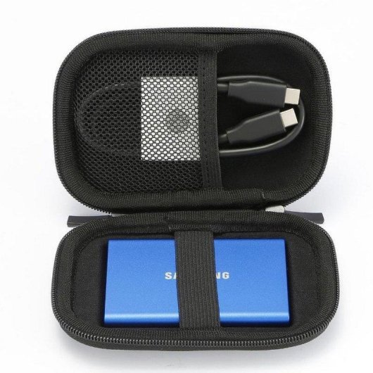 Etui WE T7 Noir pour SSD Protection Compacte et Durable