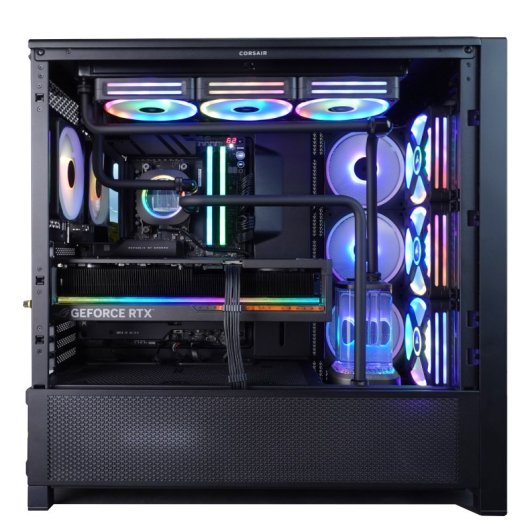 PCCom Custom iCUE / AMD Ryzen 9 9950X3D / 64 Go / 4 To / RTX 5080 / Windows 11 Pro