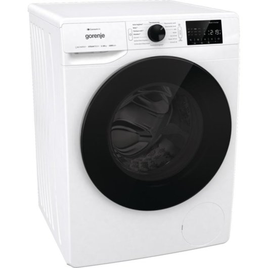 Máquina de Lavar Roupa Gorenje WPNEI14A2TS 10Kg 1400rpm A Preto Branco WiFi Google Assistant