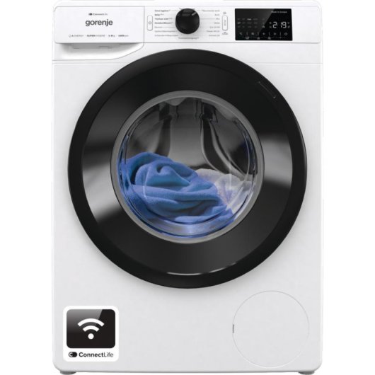 Máquina de Lavar Roupa Gorenje WPNEI84A1TS 8kg 1400rpm A Branco WiFi Google Assistant