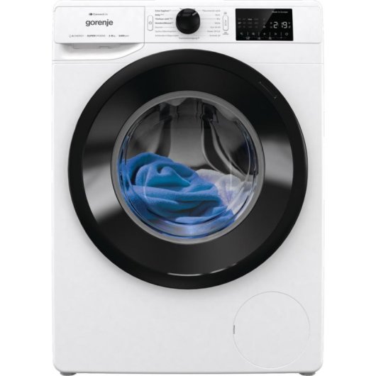 Máquina de Lavar Roupa Gorenje WPNEI84A1TS 8kg 1400rpm A Branco WiFi Google Assistant