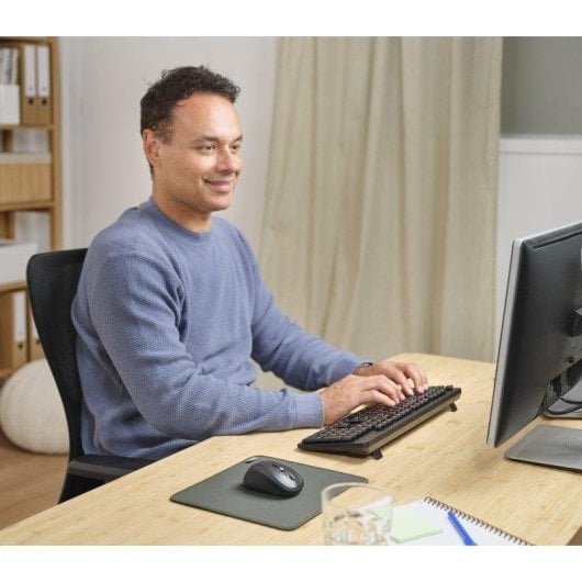 Tastiera Trust Ody II wireless QWERTZ tedesca con mouse incluso