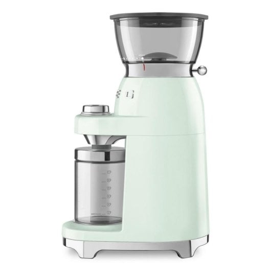 Kaffeemühle Smeg CGF03PGEU Pastellgrün 240g 15 Stufen Edelstahl