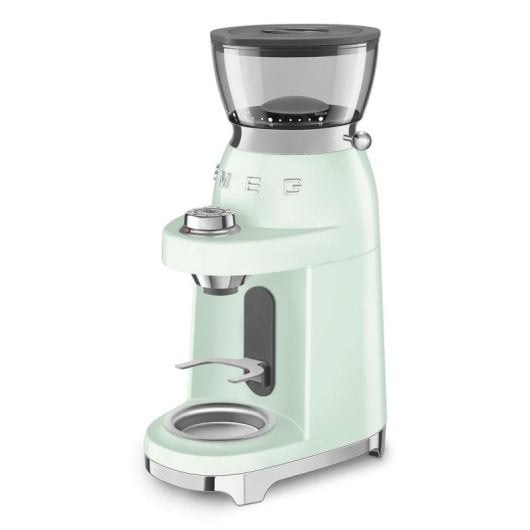 Kaffeemühle Smeg CGF03PGEU Pastellgrün 240g 15 Stufen Edelstahl