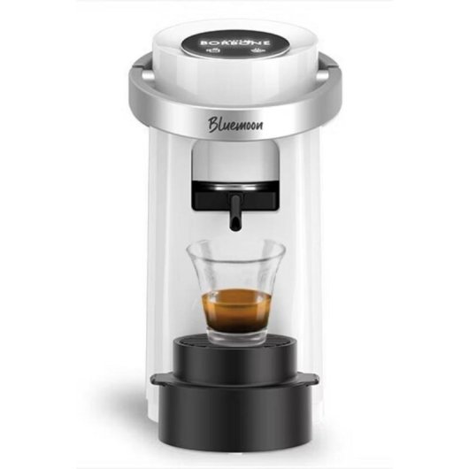 Cafetière à capsules Caffè Borbone Bluemoon 0,9L 15 Bars Blanc auto-stop