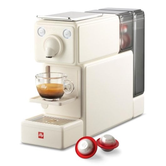 Kapselmaschine Illy X3 0,8L 19 Bar Weiß Matt Behälter für 8 Kapseln