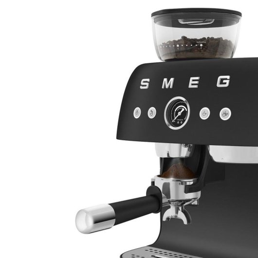 Cafetera Espresso Smeg EGF03BLMEU 2,4 L 15 Bares con molinillo y vaporizador