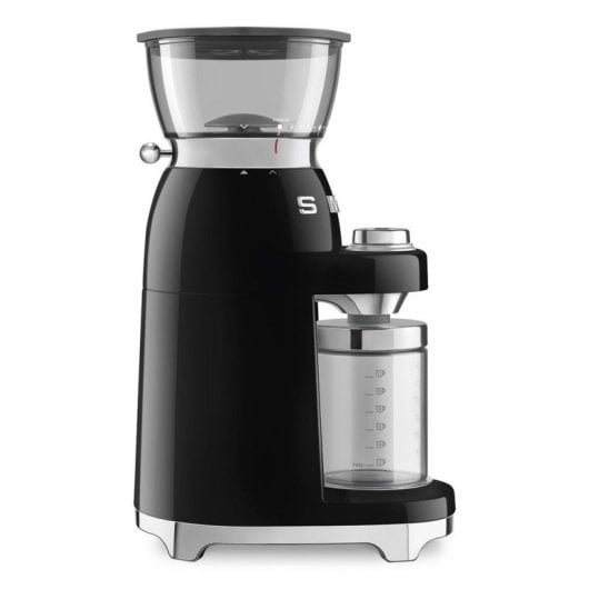 Moinho de café Smeg CGF03BLEU 240 g fresa cónica inox preto