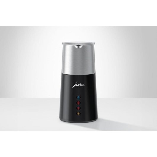 Espumador de leche Jura Hot & Cold 360 ml acero inoxidable negro plata