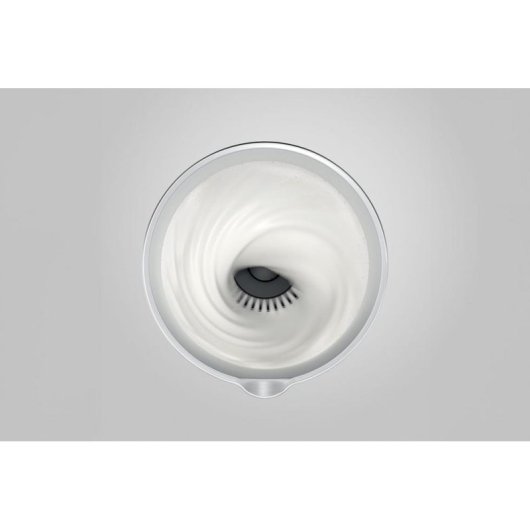 Espumador de leche Jura Hot & Cold 360 ml acero inoxidable negro plata