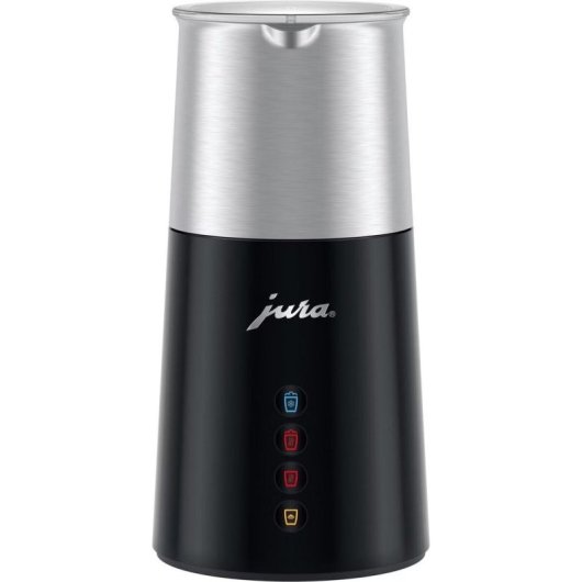 Espumador de leche Jura Hot & Cold 360 ml acero inoxidable negro plata