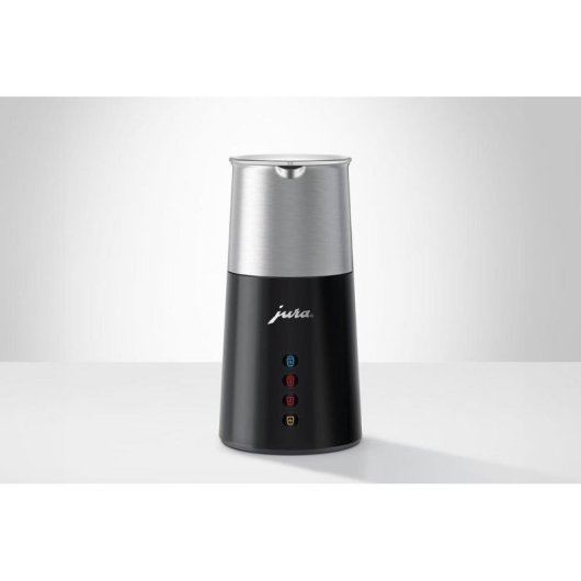 Espumador de leche Jura Hot & Cold 360 ml acero inoxidable negro plata