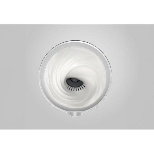 Espumador de leche Jura Hot & Cold 360 ml acero inoxidable negro plata