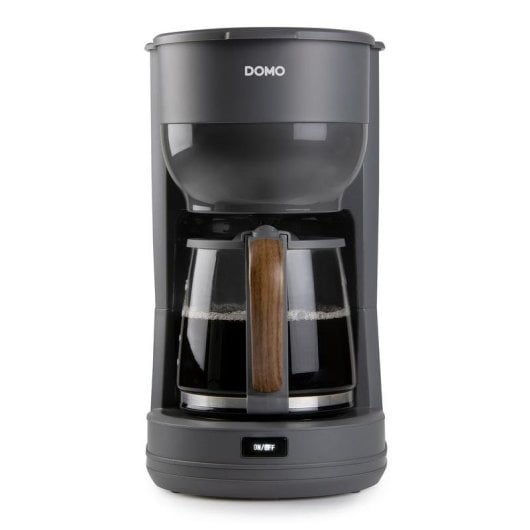 Filterkaffeemaschine Domo Wood You DO754K 1,25L 10 Tassen Tropfstopp Auto-Off