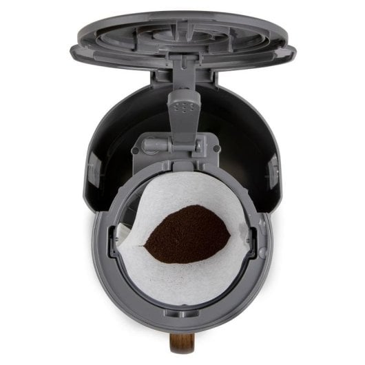 Filterkaffeemaschine Domo Wood You DO754K 1,25L 10 Tassen Tropfstopp Auto-Off