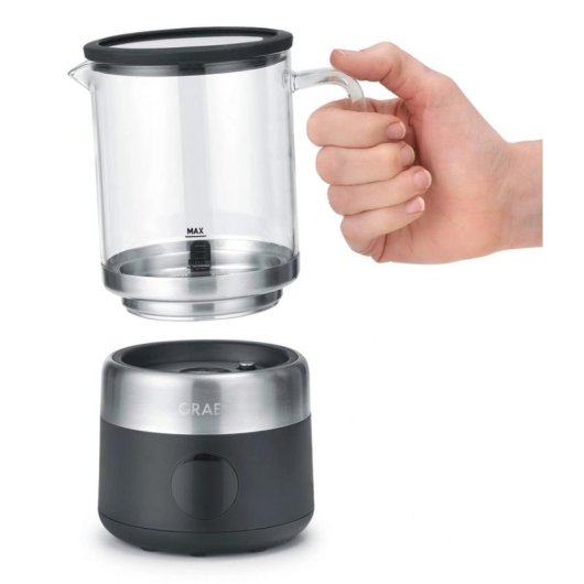 Mousseur à lait Graef MS802 automatique 5 programmes verre 400 ml
