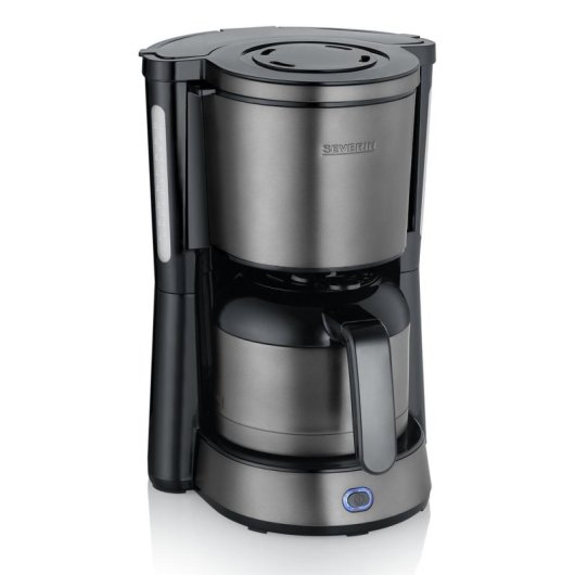Cafetière à filtre Severin KA 9343 1L 8 Tasses Thermos Acier inoxydable Antigoutte