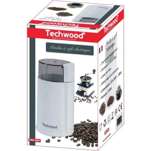 Macina caffè Caso TMC-884 50 g inox 160 W bianco