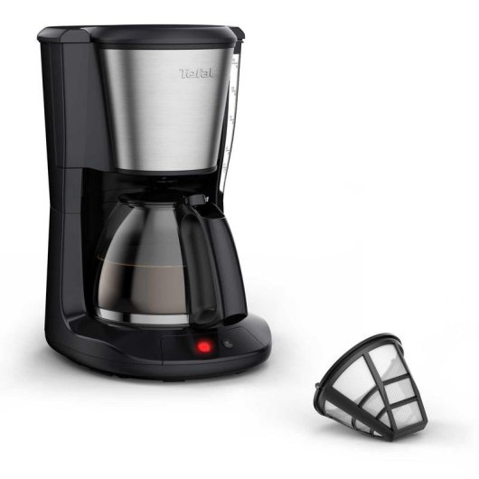 Caffettiera a goccia Tefal Subito CM5S1DE0 1,25 L 15 tazze acciaio inox antigoccia