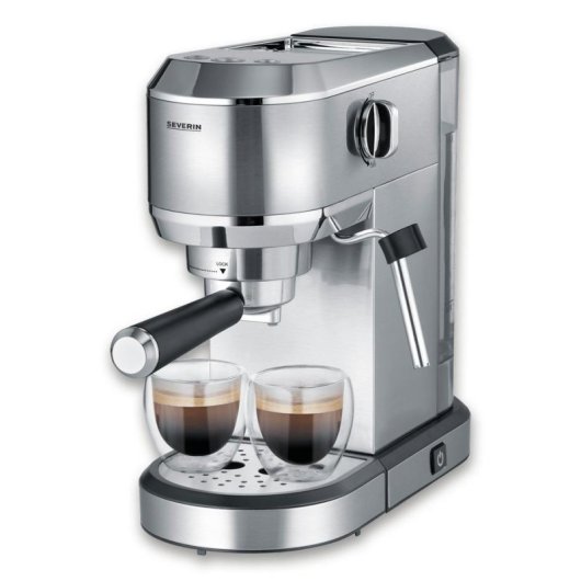 Cafetière expresso Severin KA 5997 1L 20 Bars avec buse vapeur et température réglable