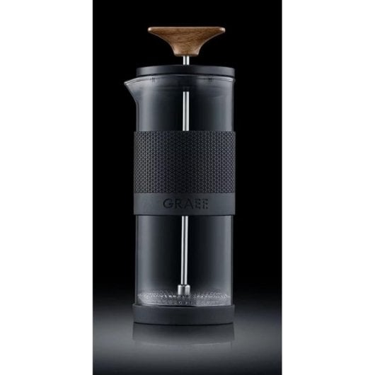 Espumoir à lait Graef MMS12 manuel verre 400 ml poignée bois