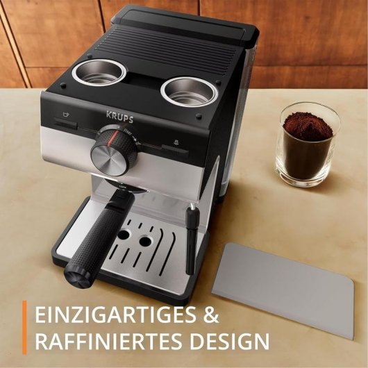 Caffettiera Espresso Krups Authentic XP381B 2L 15 bar con lancia vapore