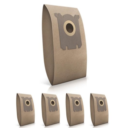Sac pour aspirateur Philips Wessper WES1021 papier marron 5 pièces