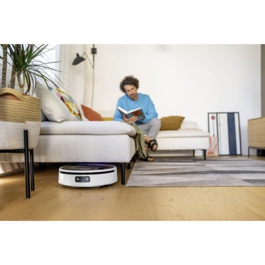 Saugroboter mit Wischfunktion Kärcher RVF 7 Comfort Mit Absaugstation Navigation LiDAR 13.000 Pa Kamera Sprachsteuerung