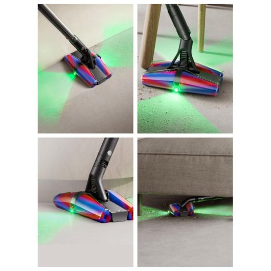 Aspirateur sans Fil Dyson PencilVac Fluffycones 55W 30min Anti-enchevêtrement 0,8L Noir