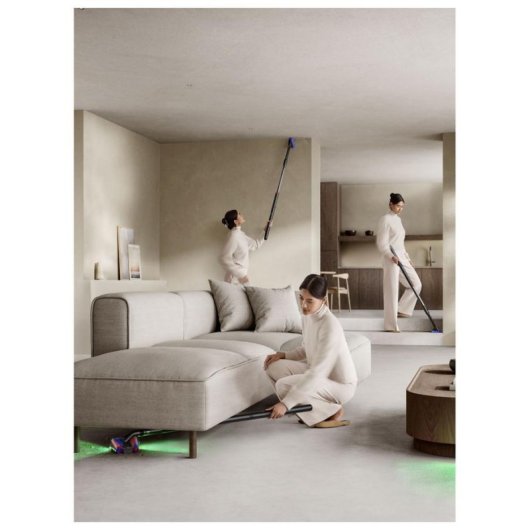 Aspirateur sans Fil Dyson PencilVac Fluffycones 55W 30min Anti-enchevêtrement 0,8L Noir
