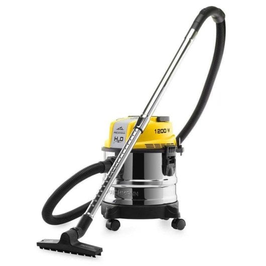 Aspirateur avec Sac ETA Fachmann 800W Filtre HEPA 12 3L Accessoires Noir Jaune