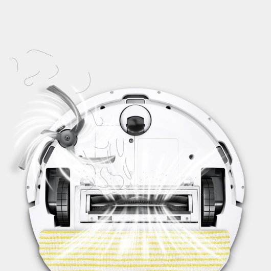 Aspirateur Robot et Laveur Kärcher RVC 3 Navigation LiDAR 15.000 Pa Contrôle App