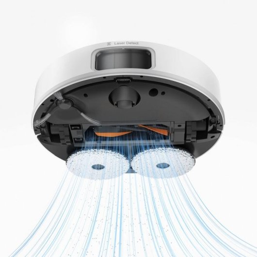 Saugroboter mit Wischfunktion Jonr T5 PRO GEN2 Mit Absaugstation Navigationsklasse LiDAR 15.000 Pa Sprachsteuerung