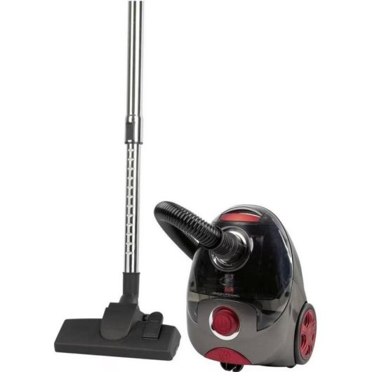 Aspirapolvere con Sacco ProfiCare PC-BS 3141 700W Filtro HEPA Capacita 4,5L Antracite Rosso