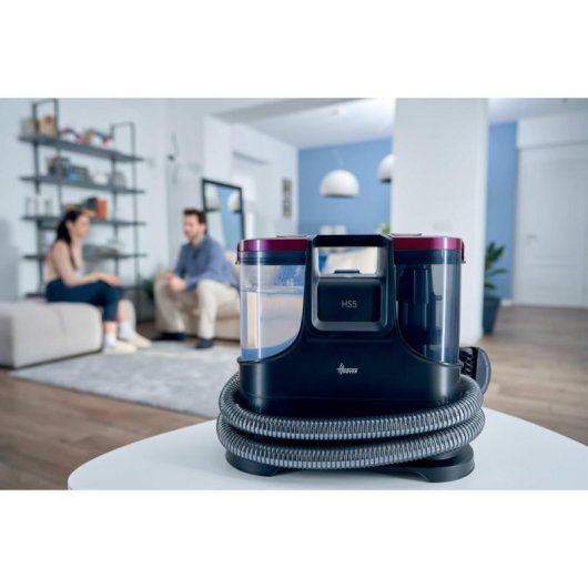 Aspirador Seco e Húmido sem Saco Hoover HS530 011 400W 0,8L Filtro Água Preto