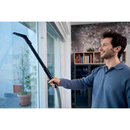 Aspirador Seco e Húmido sem Saco Hoover HS530 011 400W 0,8L Filtro Água Preto