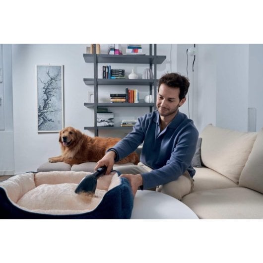 Aspirador Seco e Húmido sem Saco Hoover HS530 011 400W 0,8L Filtro Água Preto