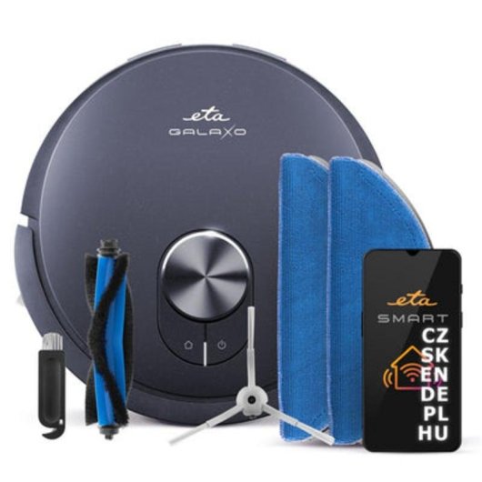 Robot Aspirapolvere e Lavapavimenti ETA Galaxo Navigazione Laser 5.000 Pa Controllo Vocale