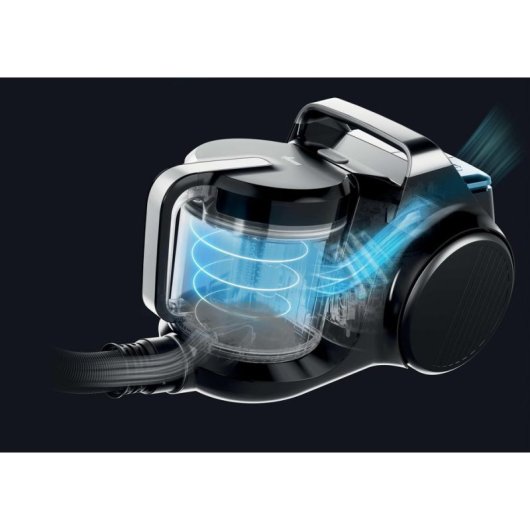 Aspirateur sans Sac Hoover HP410P 011 850W Filtre EPA 2,5L Noir