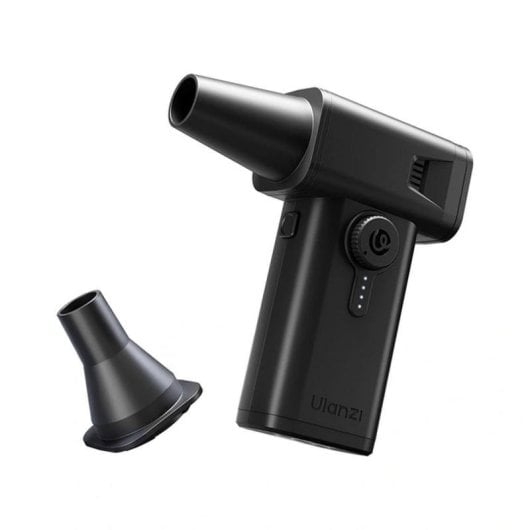 Aspirador sem Fio Ulanzi AD02 170W 60min Ultraleve Acessórios Preto