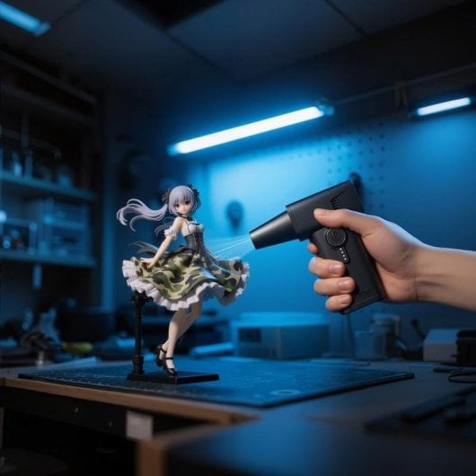 Aspirador sem Fio Ulanzi AD02 170W 60min Ultraleve Acessórios Preto