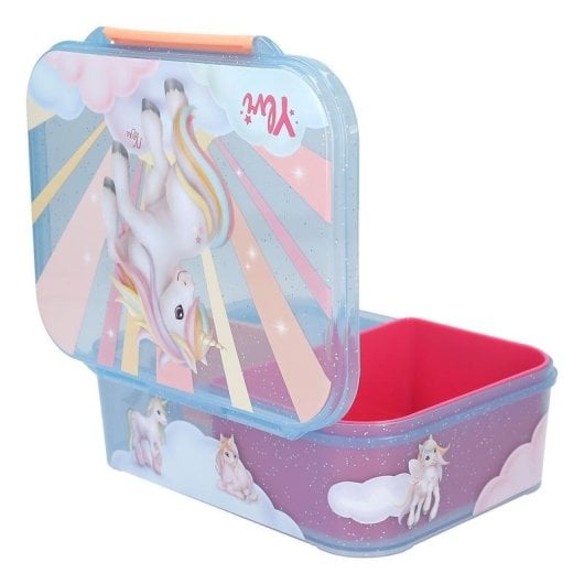 Fiambrera Ylvi & the Minimoomis 0414145 azul compartimentada polipropileno