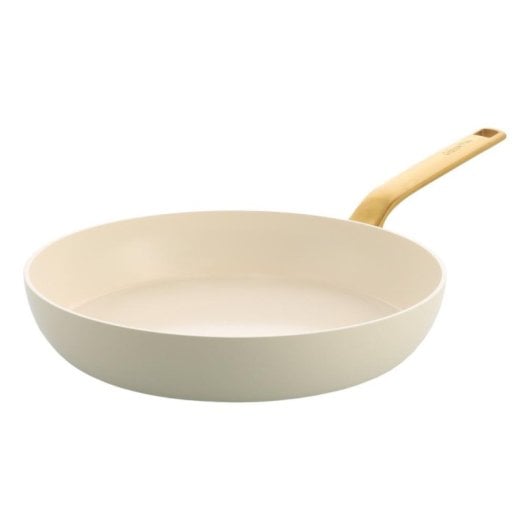 Poele GreenPan Evolution 30 cm aluminium antiadhesif creme sans PFAS