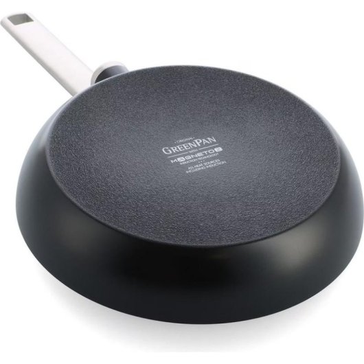 Poele GreenPan Evolution 30 cm Ceramique Antiadherente Couvercle Verre Four