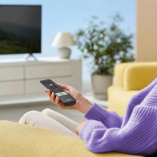 Fernbedienung Hama 00221068 für TCL TV IR 45 Tasten Schwarz