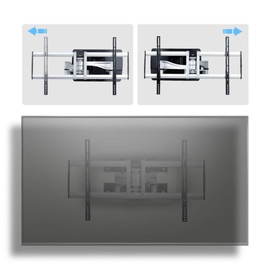 StarTech 100AP1-TV-WALL-MOUNT TV Wandhalterung Artikuliert 32 bis 100" VESA 200x200 bis 800x500 Max 85kg