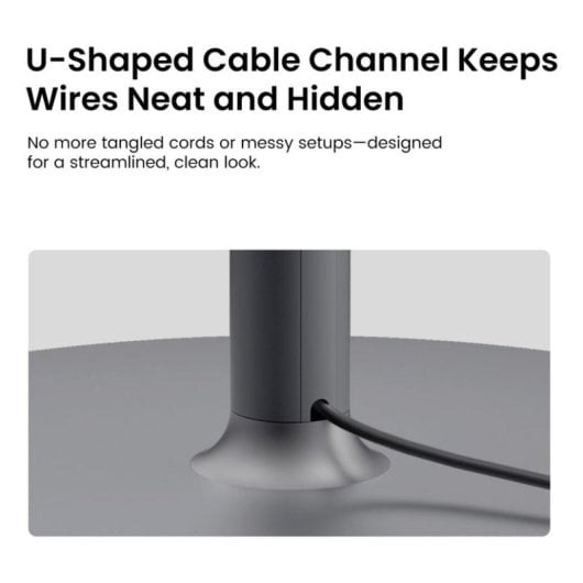 Suporte projetor JMGO N1S alumínio cinza gestão cabos 10 kg