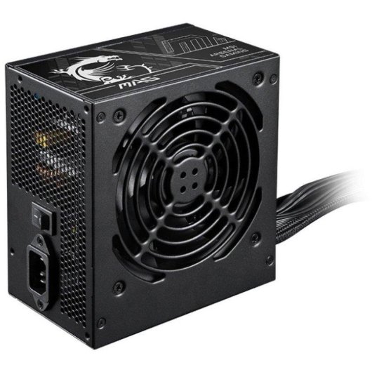 Fonte de Alimentação MSI MAG A750BN PCIE5 II 750W 80 PLUS Bronze ATX