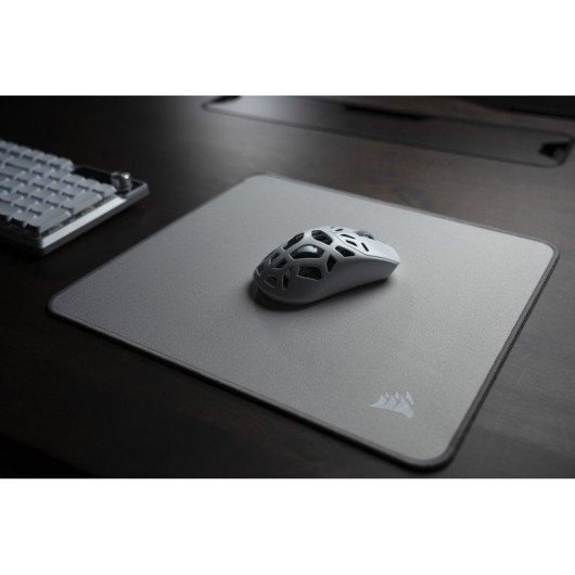 Alfombrilla Corsair MM Tessuto Microintrecciato Bordi Cuciti Antiscivolo Grigia