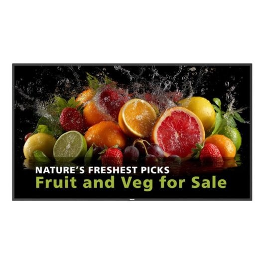 Écran PC Philips 86BDL5050D 86" UltraHD 4K 60Hz ADS Android 14 WiFi Haut-parleurs